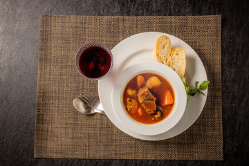 ビーフシチュー　Home-made beef stew