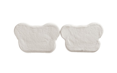 Tasty marshmallows on white background