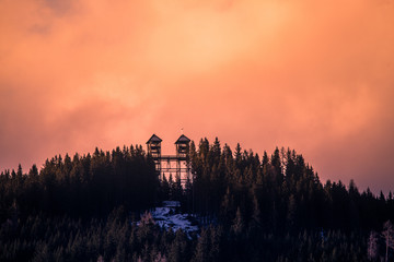 Turm im Gebirge (Steiermark)