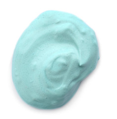 Sample of facial mask on white background