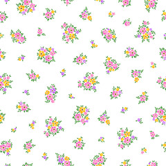 リバティ調 小花柄,