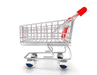 shopping cart 3d icon