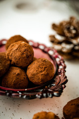 handmade chocolate truffle beautifully packaged