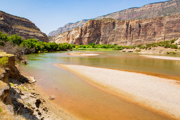 Green River in Dinosaur National Monument, Utah and Colorado, USA