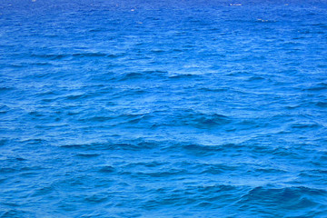 blue water texture from hot Egypt