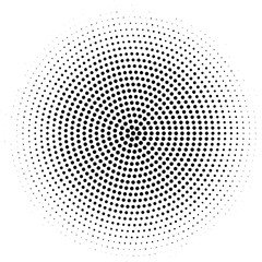 Banner black circles. Halftone poster black dark effect. Abstract background pattern design grunge texture. Vector halftone effect. Pixel game background. Monochrome dark vector illustration