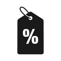 Discount Label, percentage icon symbol vector