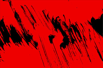 red and black paint brush strokes background 