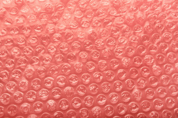 Texture of bubble wrap