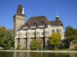 Obraz premium Burg Vajdahunyad Budapest