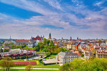 View of Lublin - obrazy, fototapety, plakaty