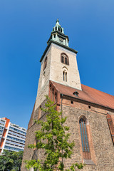 The Church of St. Mary in Berlin, Germany.