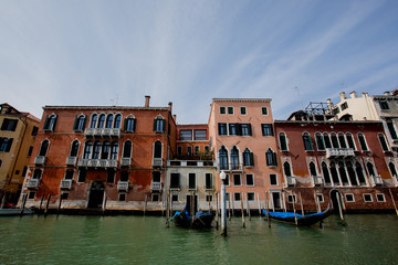 Fototapeta na wymiar Buildings in Venice Italy