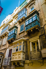 Fototapeta premium Streets of Valletta, Malta