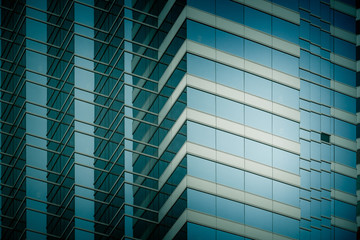 Abstract architecture commercial building