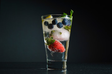 Strawberry Water Splash