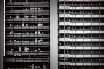 Abstract architecture commercial building