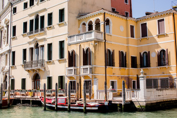 Fototapeta premium Buildings in Venice Italy