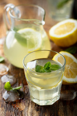 Homemade lemonade