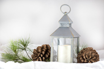 Christmas vintage lantern