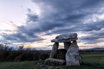 dolmen in the basque country