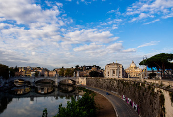 view of Rome italy