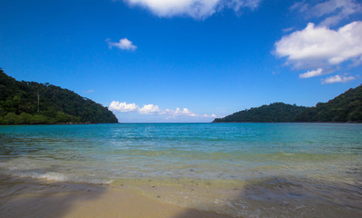 Wonderful turqoise sea at Andaman sea