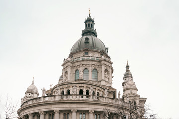 view of historic architectural in Budapest, Hungary, Europe