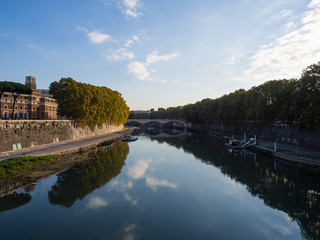 bridge over the river
