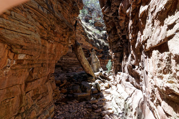 Creek Trail at Narrow Gorge ,Mount Remarkable National Park, South Australia
