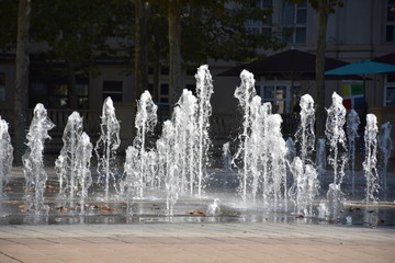Fountain in Montpellier