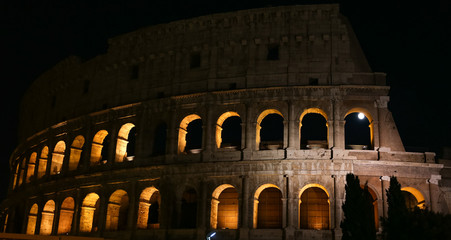Naklejka premium Colosseum in Rome, Italy