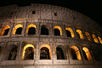 Naklejka premium Colosseum in Rome, Italy