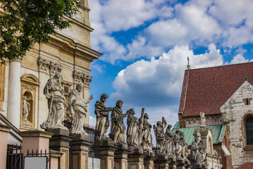 Obraz premium Church of Saints Peter and Paul in Old Town of Krakow, Poland
