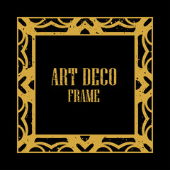 Art Deco Retro Frame