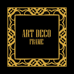 Art Deco Retro Frame