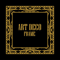 Art Deco Retro Frame