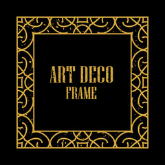 Art Deco Retro Frame