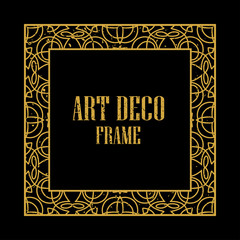 Art Deco Retro Frame