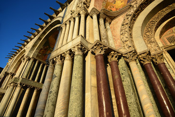 outside of the beautiful Basilica of San Marco in Venice