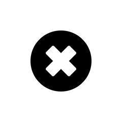 Obraz premium Close vector icon. Delete icon. remove, cance, exit symbol