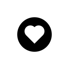 Heart icon vector. Heart vector icon. Like icon vector