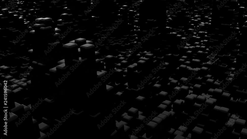 Poster surface with imitation of hills and mountains with many canes, 3d rendering backdrop, computer gener