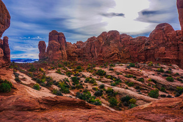 Fototapeta premium Red Rock Land