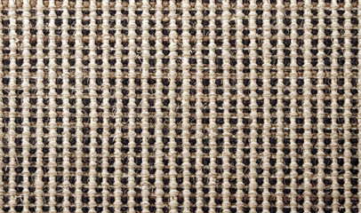 Square fabric texture close up