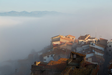 Tät dimma i dalen