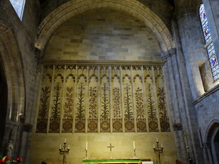 Architectural elements of a Gothic Cathedral