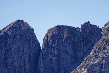 Fototapeta premium Julian Alps Mounatins, Rocks and Peaks
