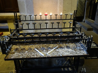 Architectural elements of a Gothic Cathedral