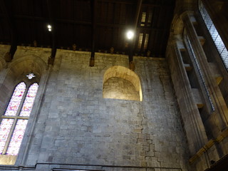 Architectural elements of a Gothic Cathedral